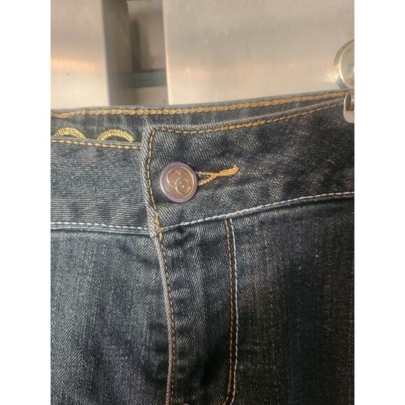 COOGI Jeans Womens 20W 40x30 Straight Leg Raw Hem - Picture 3 of 16